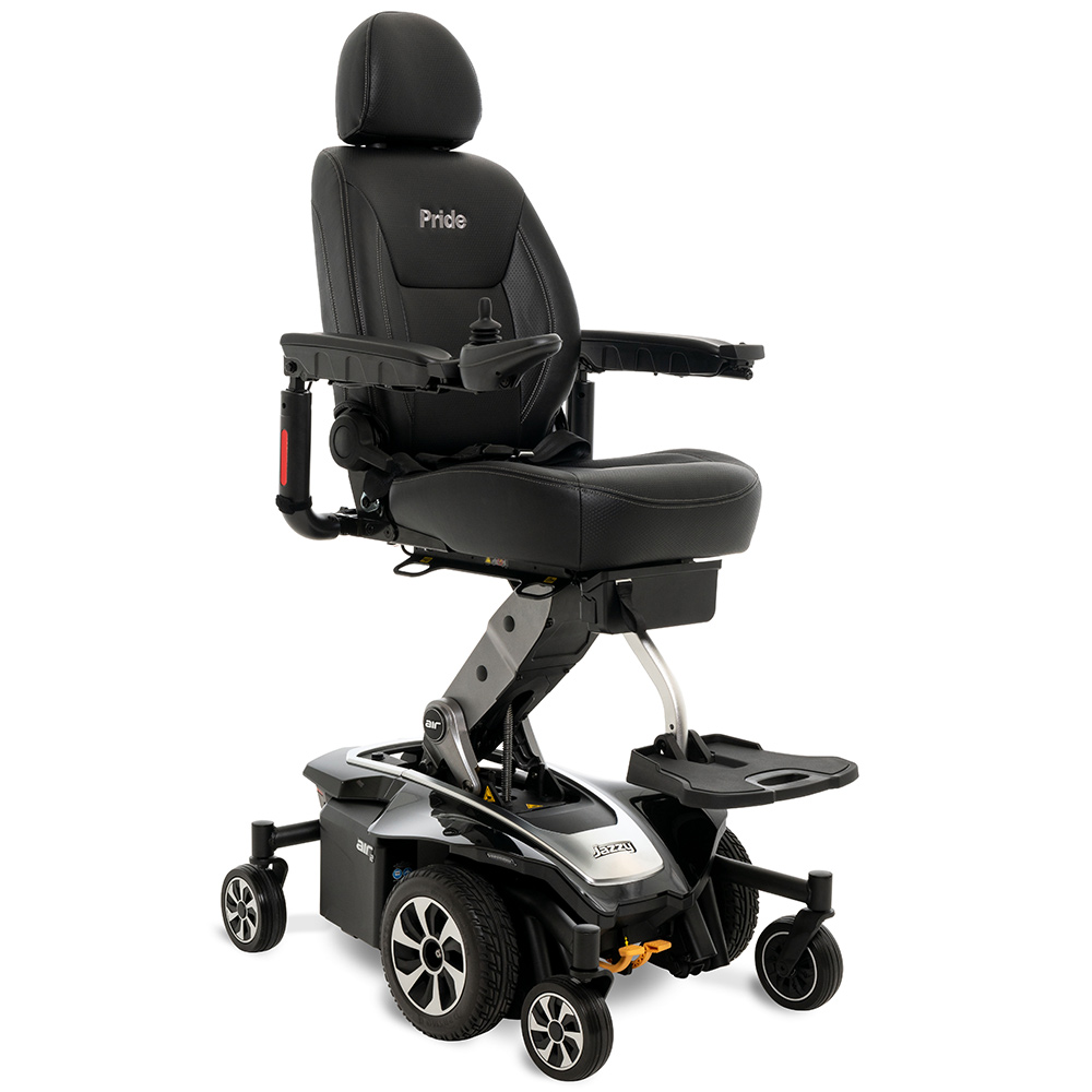 Peoria Jazzy Air 2 electric wheelchair with elevating seat